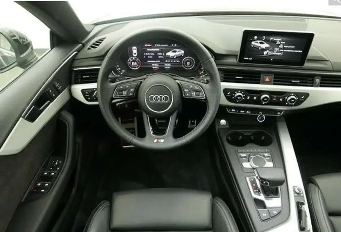 Usado Audi A5 S-Line 190 CV (139 kW) 2017 Negro Coupe