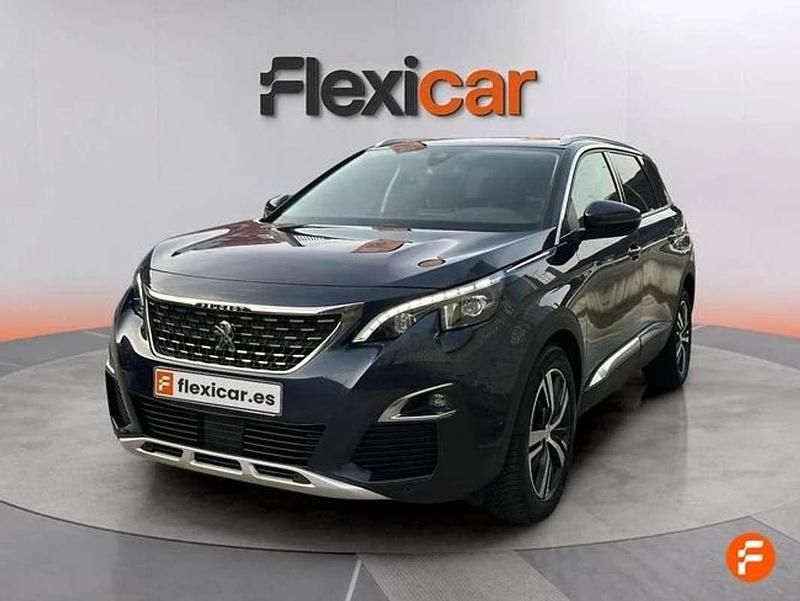 Usado Peugeot 5008 Allure 180 CV (132 kW) 2019 Azul SUV