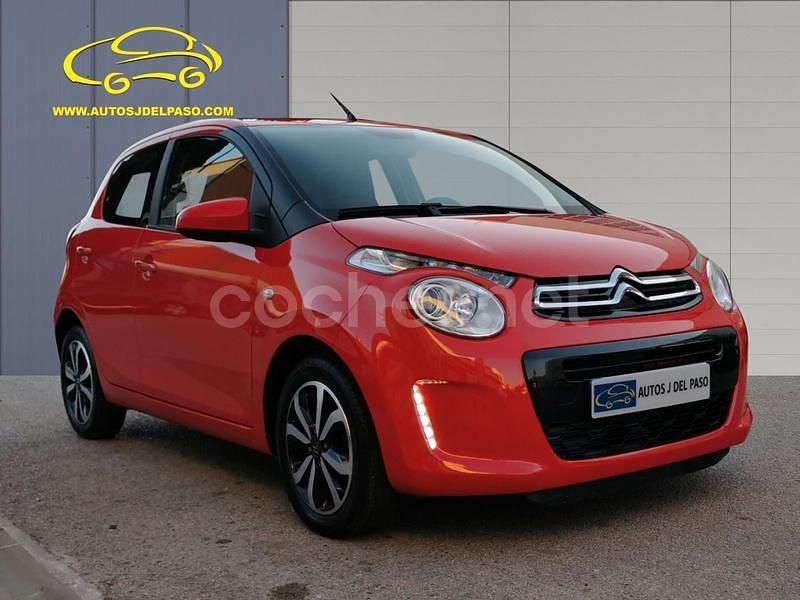 Usado Citroën C1 72 CV (52 kW) 2021 Rojo Utilitario