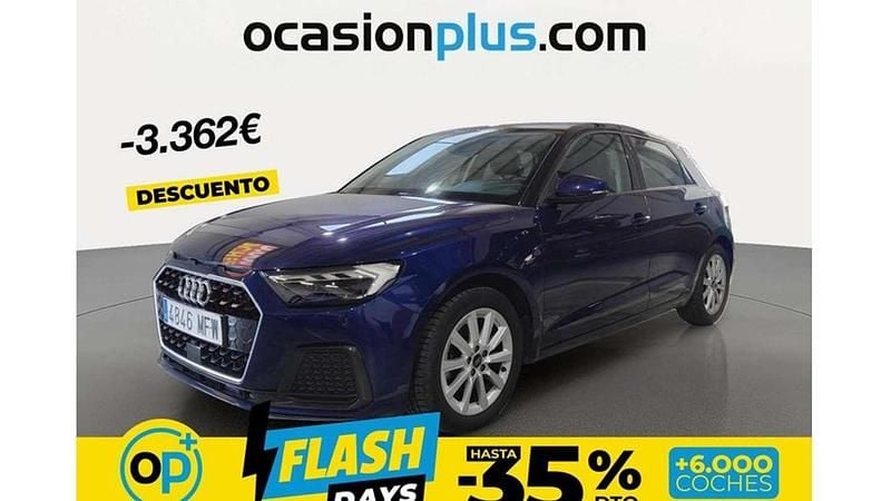 Usado Audi A1 Sportback Advanced 110 CV (80 kW) 2023 Azul Utilitario