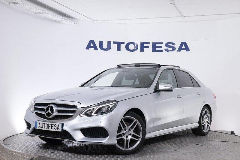 Plata Usado 2015 Mercedes E250 AMG line Berlina | 18.050 € (Precio justo) - Imagen 1/4