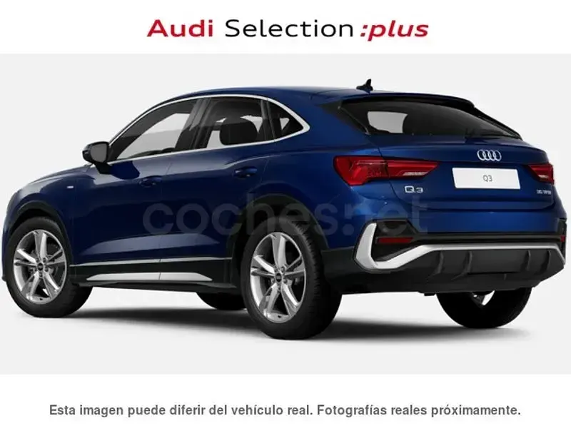 Usado Audi Q3 Sportback S-Line 150 CV (110 kW) 2022 Azul SUV