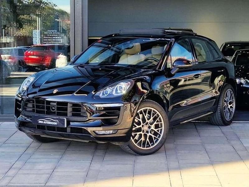 Usado Porsche Macan S 344 CV (253 kW) 2016 Negro SUV