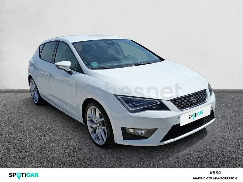 Usado Seat Leon FR 150 CV (110 kW) 2016 Blanco Berlina