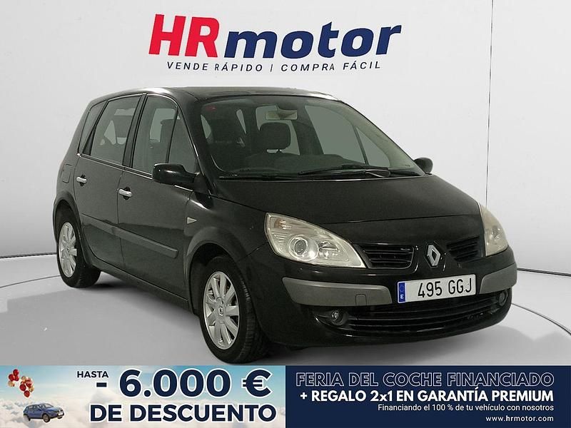 Negro Usado 2008 Renault Scénic II Dynamique Monovolumen | 5490 € (Caro) - Imagen 1/4