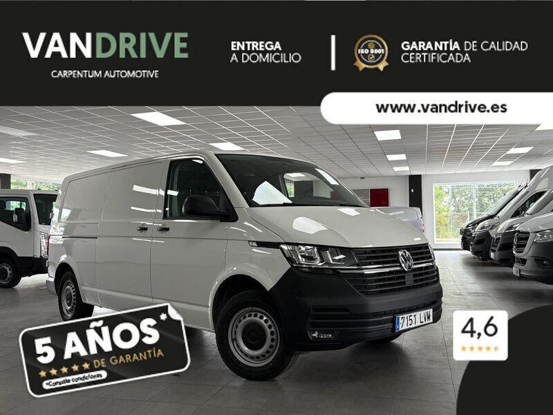 Blanco Usado 2021 VW T6.1 Van | 13.900 € (Precio justo) - Imagen 1/4
