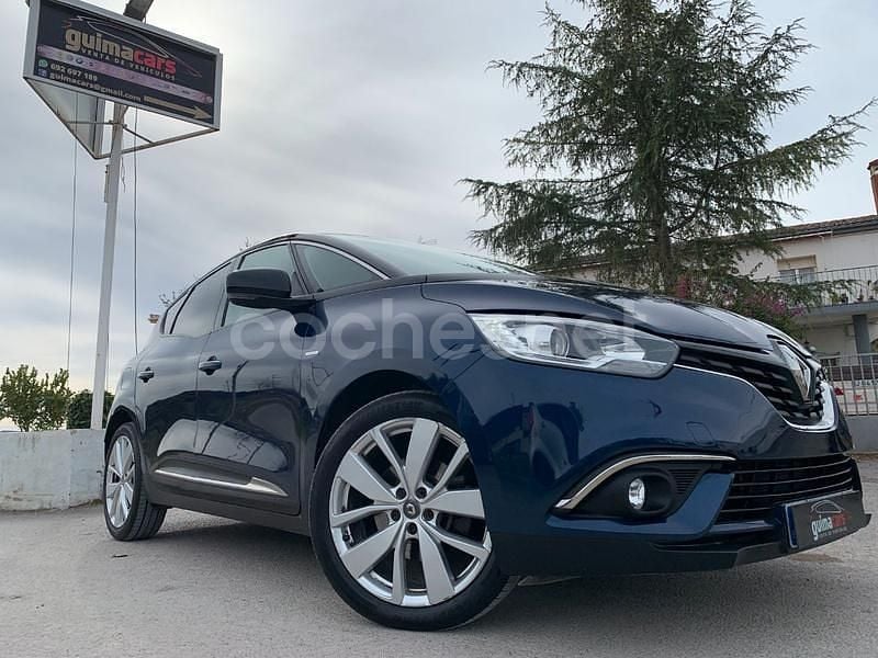 Azul Usado 2018 Renault Scénic IV LIMITED Monovolumen | 14.900 € (Buen precio) - Imagen 1/4