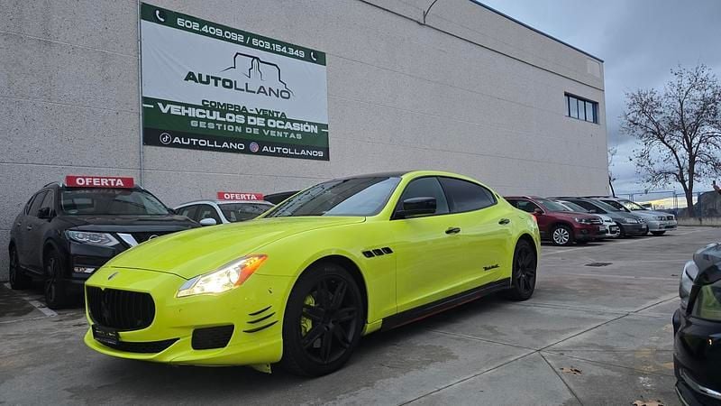 Usado Maserati Quattroporte 480 CV (353 kW) 2015 Verde Berlina
