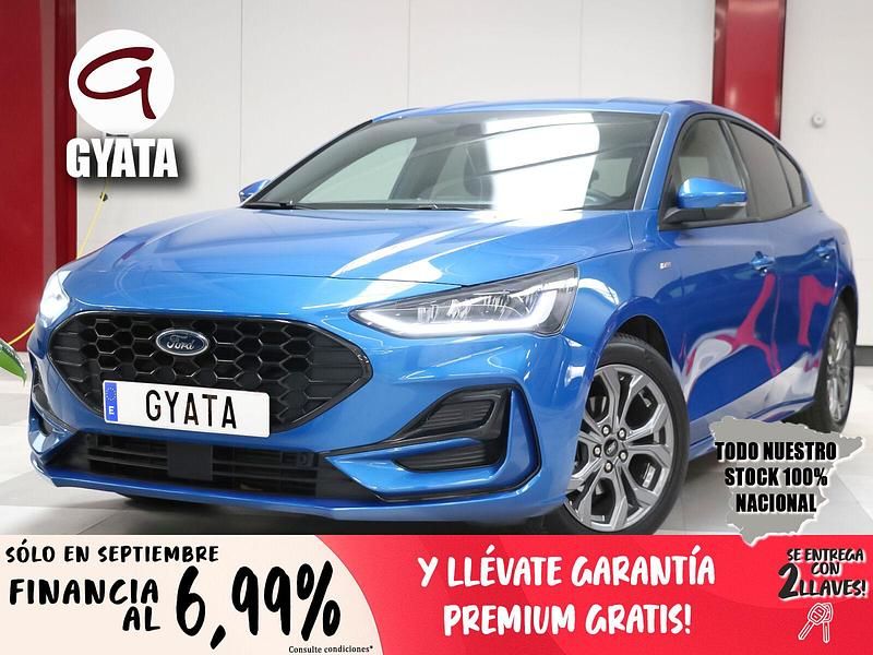 Azul Usado 2024 Ford Focus ST-Line X | 23.990 € (Precio justo) - Imagen 1/4
