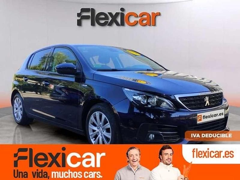 Azul Usado 2020 Peugeot 308 Allure Familiar | 10.390 € (Buen precio) - Imagen 1/4