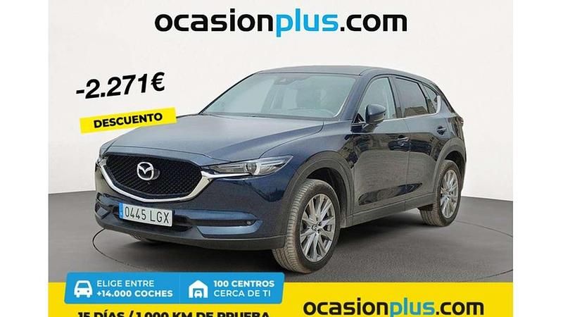 Azul Usado 2020 Mazda CX-5 SUV | 19.719 € (Buen precio) - Imagen 1/4