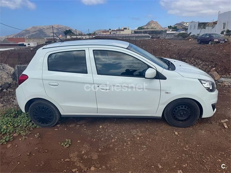 Usado Mitsubishi Space Star Motion 80 CV (58 kW) 2019 Blanco Utilitario