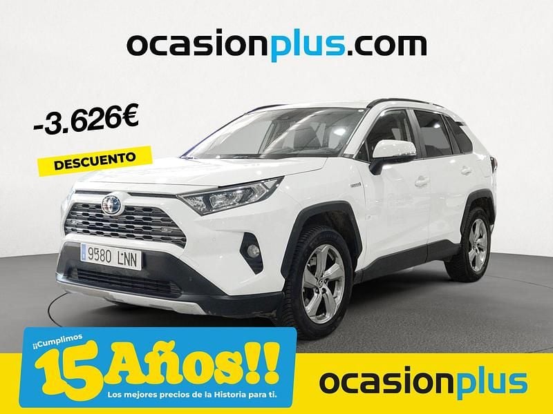 Blanco Usado 2021 Toyota RAV4 Hybrid Advance SUV | 32.190 € (Precio justo) - Imagen 1/4