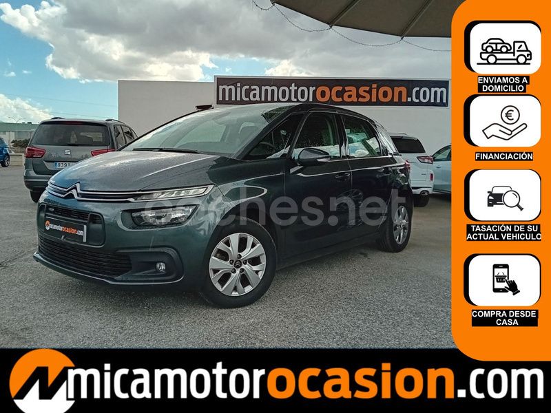 Gris / plata Usado 2017 Citroën C4 Picasso Live Monovolumen | 10.990 € (Precio justo) - Imagen 1/4