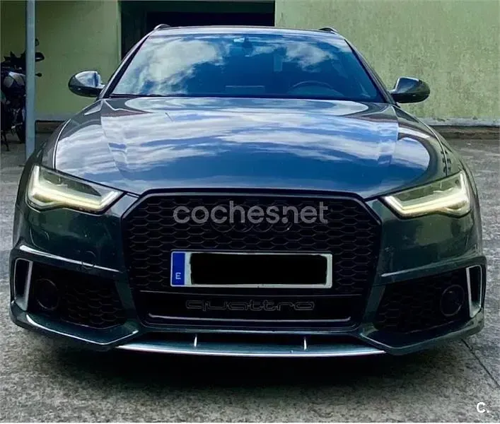 Usado Audi A6 S-Line 272 CV (200 kW) 2015 Gris / plata Familiar