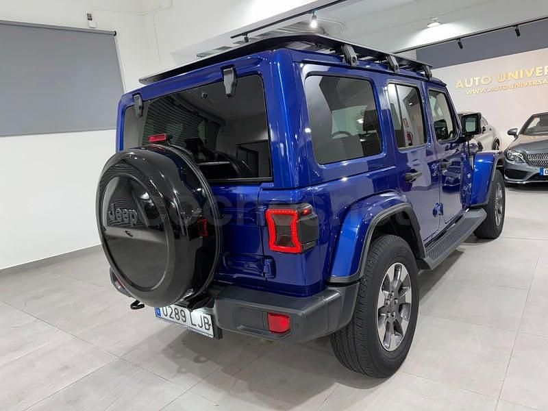 Usado Jeep Wrangler Sahara 270 CV (198 kW) 2020 Azul SUV