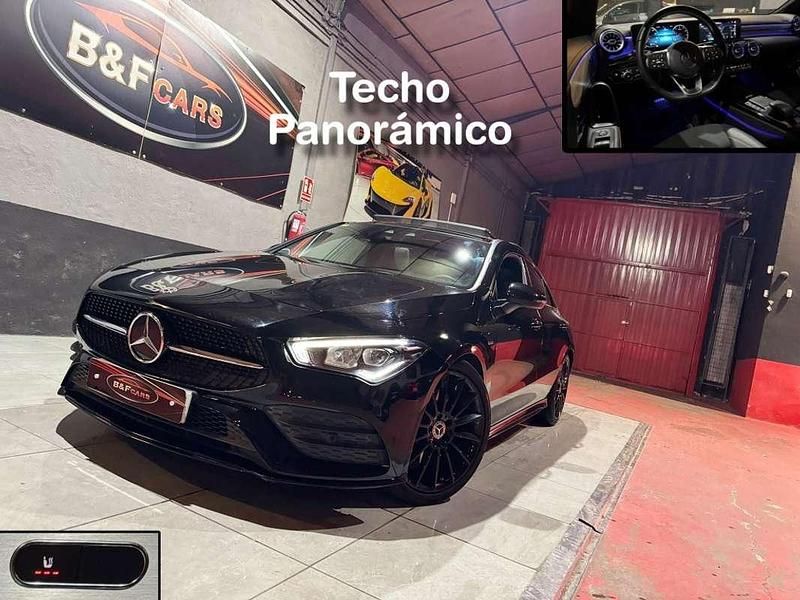 Negro Usado 2020 Mercedes CLA200 Coupe | 26.500 € (Super precio) - Imagen 1/4