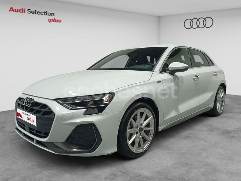 Blanco Usado 2025 Audi A3 S-Line Berlina | 36.990 € (Un poco caro) - Imagen 1/4
