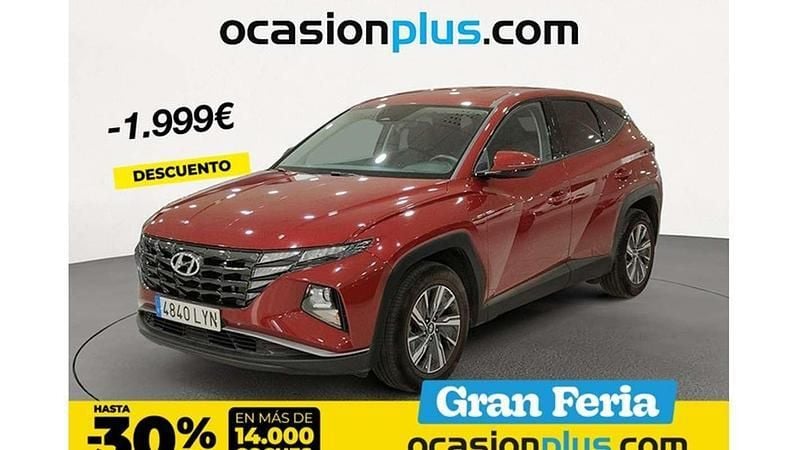 Rojo Usado 2022 Hyundai Tucson SUV | 19.991 € (Super precio) - Imagen 1/4