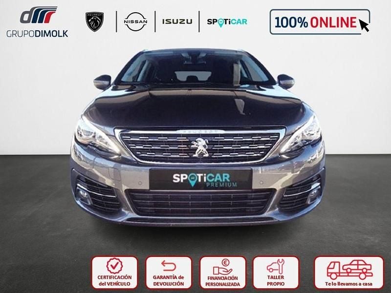 Usado Peugeot 308 SW Allure 130 CV (95 kW) 2019 Negro Familiar