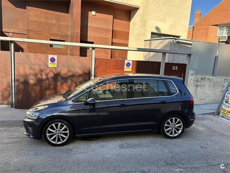 Usado VW Golf Sportsvan Sportline 150 CV (110 kW) 2014 Azul Monovolumen