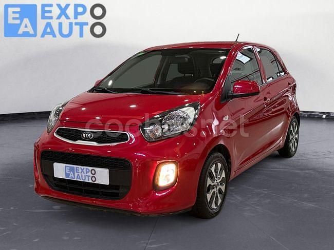 Usado Kia Picanto 66 CV (48 kW) 2017 Rojo Utilitario