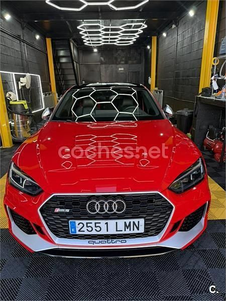 Usado Audi RS5 Sportback 450 CV (330 kW) 2019 Rojo Berlina