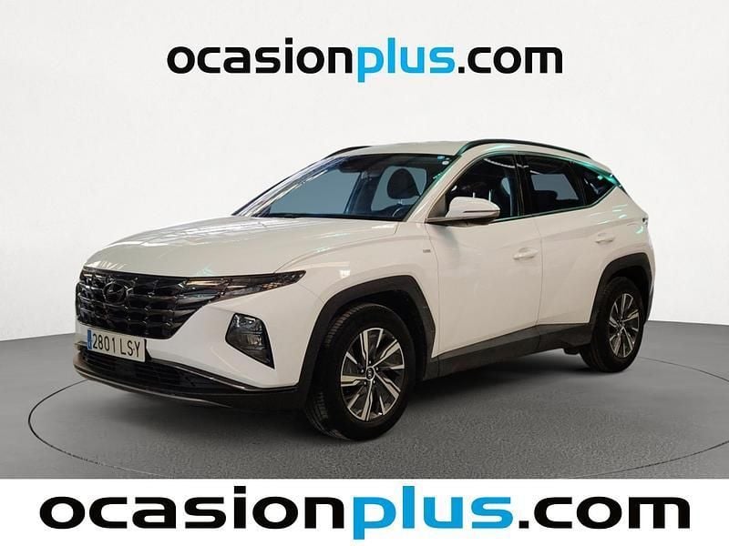 Blanco Usado 2021 Hyundai Tucson SUV | 22.628 € (Buen precio) - Imagen 1/4