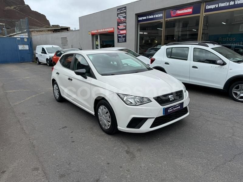 Usado Seat Ibiza Reference 95 CV (69 kW) 2019 Blanco Berlina