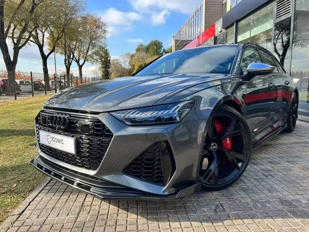 Usado Audi RS6 600 CV (441 kW) 2021 Gris Familiar