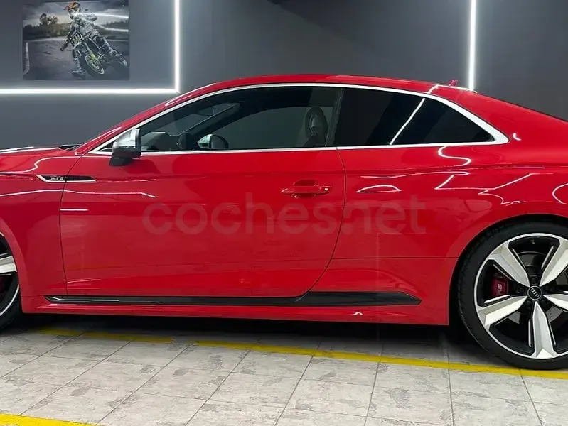 Usado Audi RS5 450 CV (330 kW) 2018 Rojo Coupe