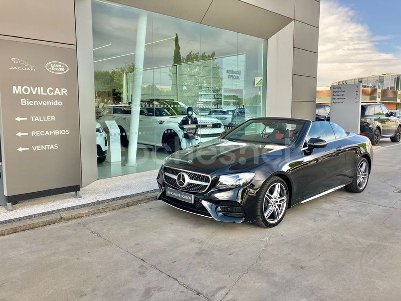 Usado Mercedes E220 194 CV (142 kW) 2020 Negro Descapotable