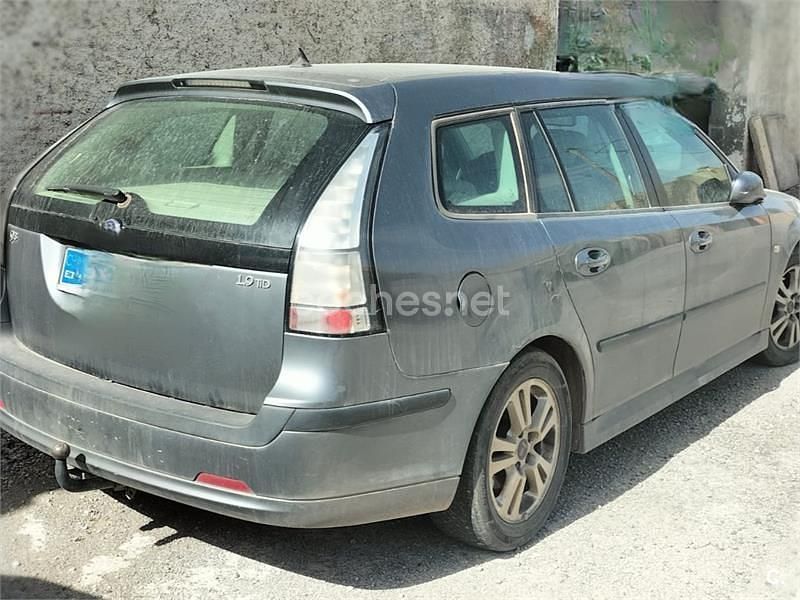 Usado Saab 9-3 Linear 150 CV (110 kW) 2007 Gris / plata Utilitario