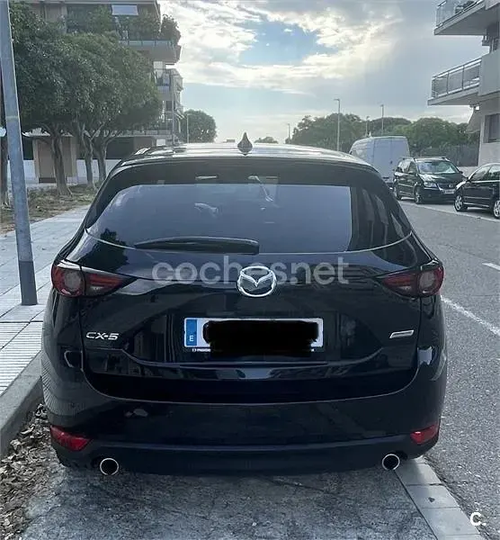 Usado Mazda CX-5 150 CV (110 kW) 2018 Negro SUV