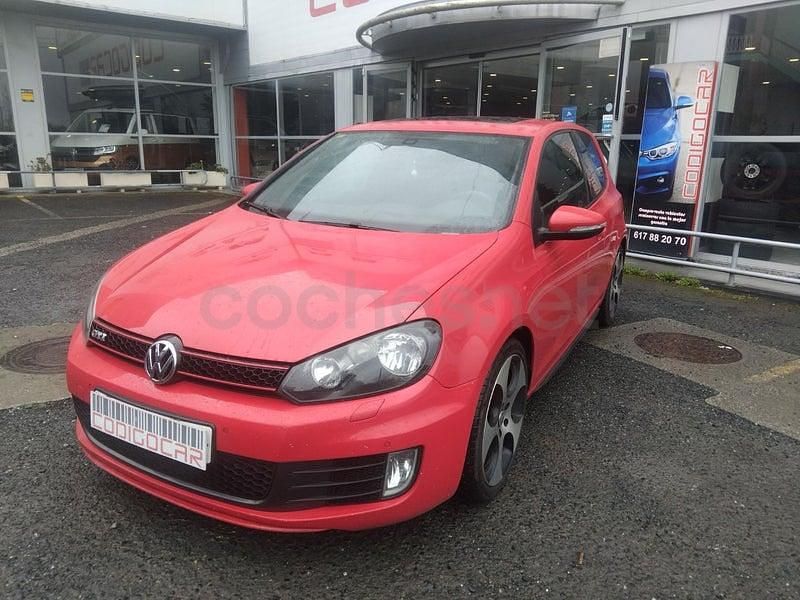 Usado VW Golf VI GTI 210 CV (154 kW) 2009 Rojo Utilitario