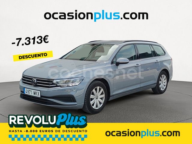 Gris / plata Usado 2022 VW Passat Familiar | 26.990 € (Caro) - Imagen 1/4