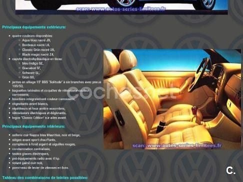 Usado VW Golf Cabriolet 100 CV (73 kW) 1996 Verde Descapotable