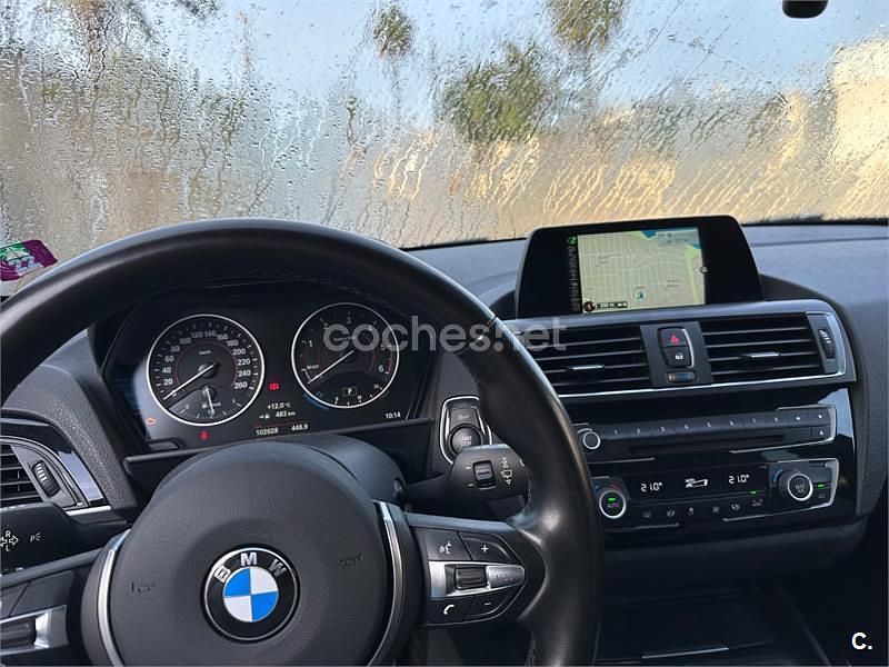 Usado BMW 118 150 CV (110 kW) 2017 Negro Utilitario