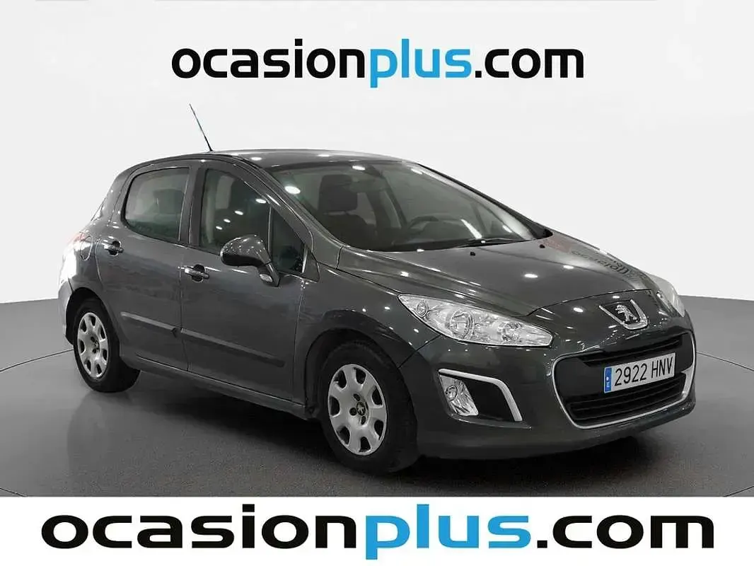 Usado Peugeot 308 Access 92 CV (67 kW) 2013 Gris Utilitario