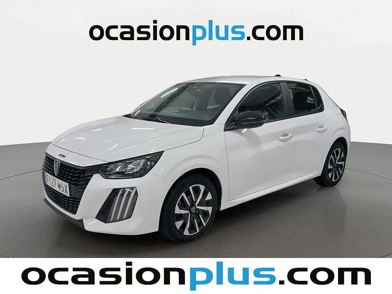 Blanco Usado 2024 Peugeot 208 Active Utilitario | 12.864 € (Buen precio) - Imagen 1/4