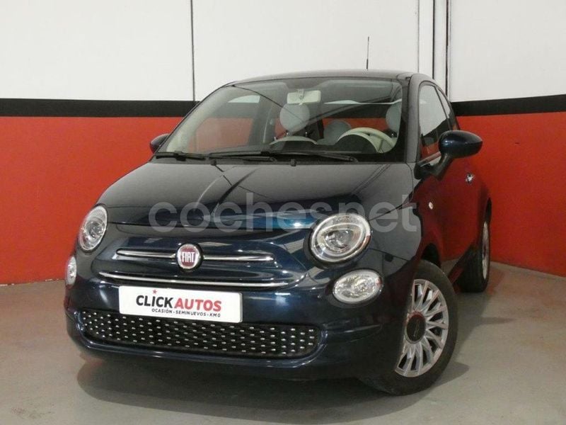 Azul Usado 2020 Fiat 500 Lounge Utilitario | 9600 € (Precio justo) - Imagen 1/4