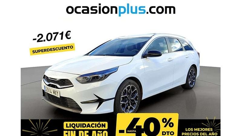 Blanco Usado 2025 Kia Ceed Style Utilitario | 18.455 € (Precio justo) - Imagen 1/4