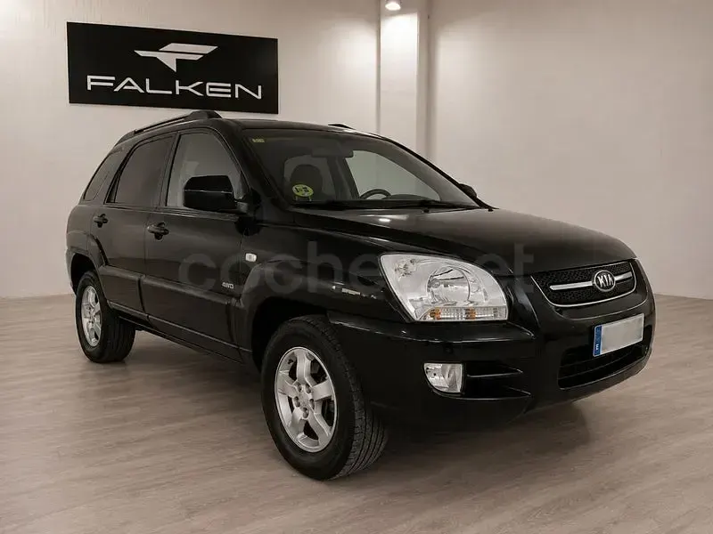 Usado Kia Sportage Active 140 CV (102 kW) 2010 Negro SUV