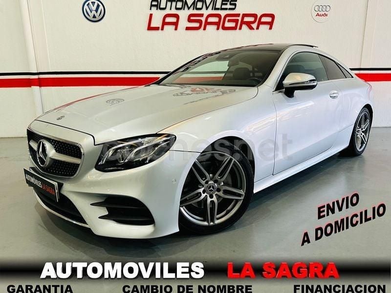 Usado Mercedes E220 194 CV (142 kW) 2019 Gris / plata Coupe