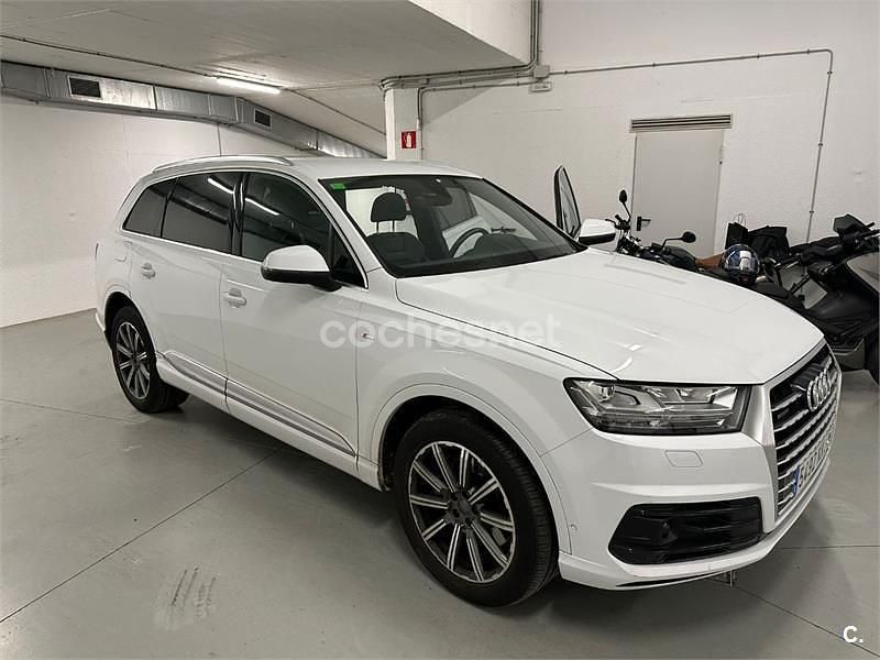 Blanco Usado 2018 Audi Q7 SUV | 35.000 € (Buen precio) - Imagen 1/3