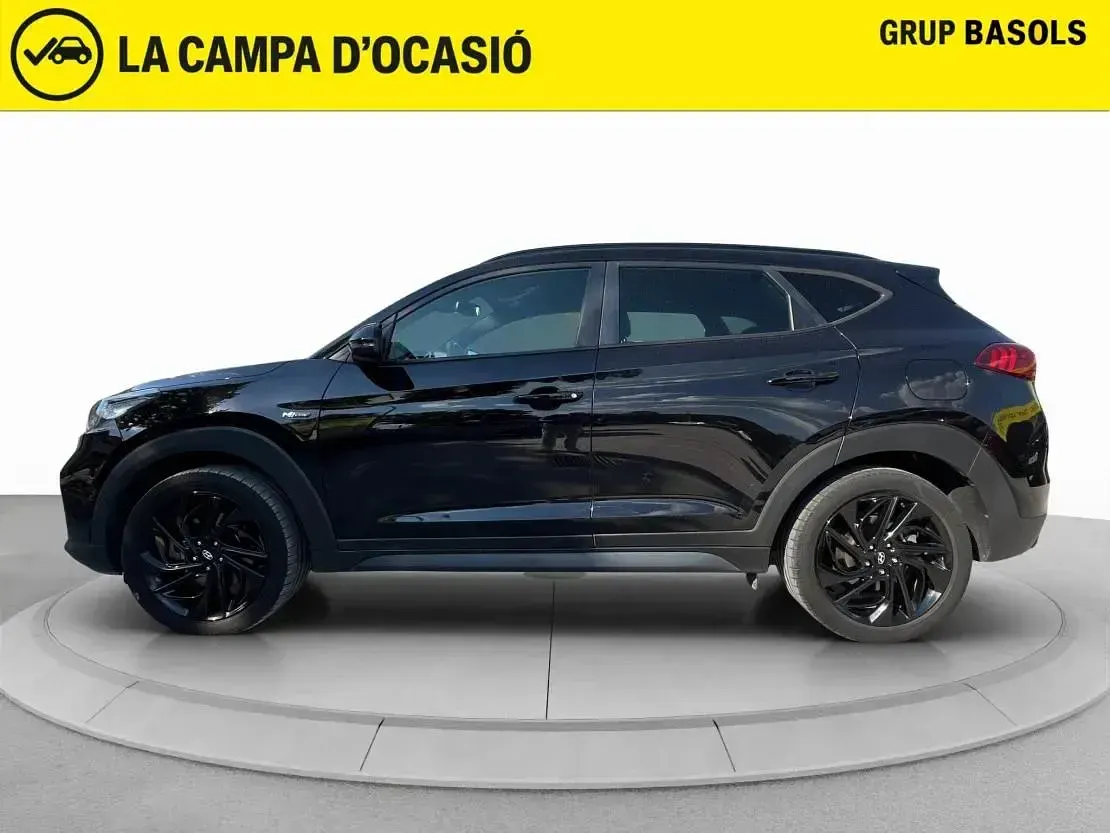 Usado Hyundai Tucson N Line 136 CV (100 kW) 2019 Negro SUV
