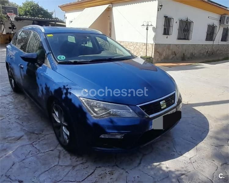 Usado Seat Leon ST FR 150 CV (110 kW) 2017 Azul Familiar