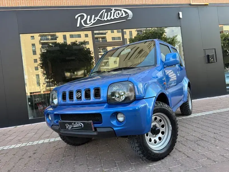 Usado Suzuki Jimny 82 CV (60 kW) 2002 Azul SUV