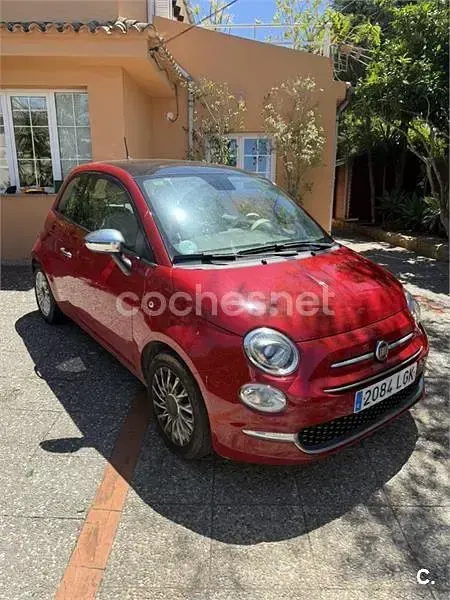 Occasion Fiat 500 Lounge 69 PK (50 kW) 2020 Rood Sedan