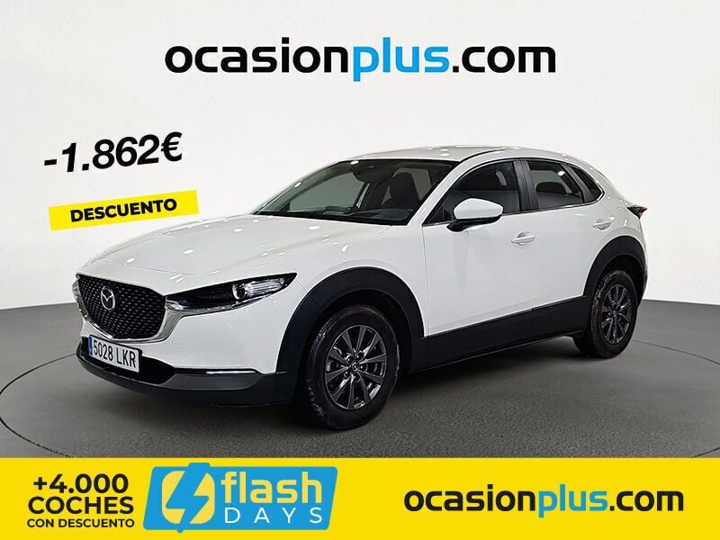 Blanco Usado 2020 Mazda CX-30 SUV | 20.390 € (Precio justo) - Imagen 1/4